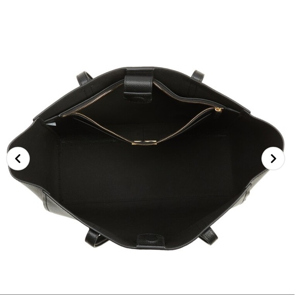 Tory Burch Carson Leather Tote - Picture 10 of 12